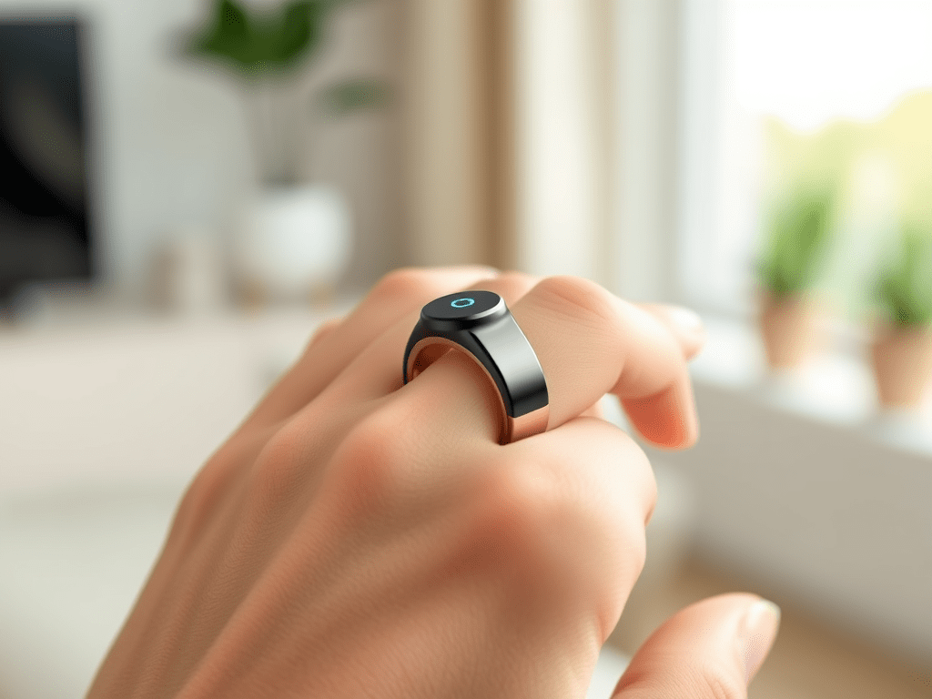 RingConn: 24時間健康モニタリングのスマートリング